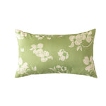 Decorative Pillow Cover Reversible Sketched Floral Linen-Look