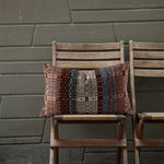 Decorative Pillow Cover Textured Block-Stripe Cotton Blend Concealed Zipper