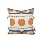 Decorative Pillow Set Hand-Tufted Cotton Square & Lumbar