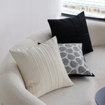 Decorative Pillow Woven Pumpkin Jacquard Cover & Velvet Trim 18x18