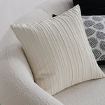 Decorative Pillow Woven Pumpkin Jacquard Cover & Velvet Trim 18x18