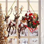 Decorative Sleigh Red Durable Classic Design