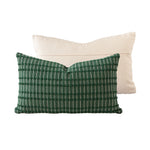 Decorative Throw Pillow Handwoven Relief Texture Hidden Zipper