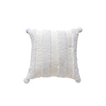 Decorative Throw Pillow Velvet Ruffled Flange Plush Insert