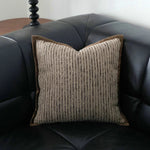 Decorative Throw Pillow Wabi-Sabi Geometric Textured Polyester Silk Flocking
