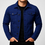 Denim Jacket Cotton Outer Shell Regular Fit