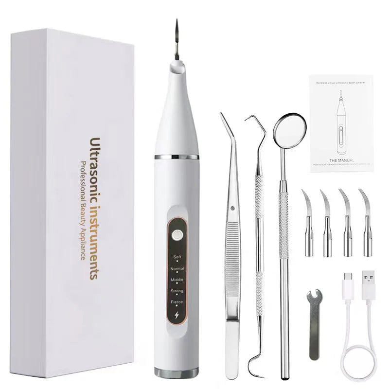 Dental Cleaner Ultrasonic Cordless 5 Intensity Levels
