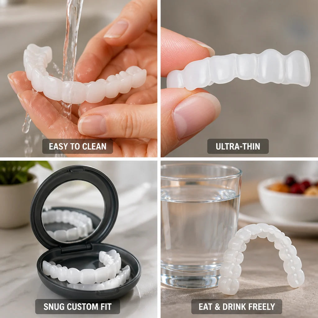 Dental Veneers Open Palate Upper & Lower Molding Kit