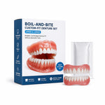 Denture Set Boil-and-Bite Moldable Upper & Lower