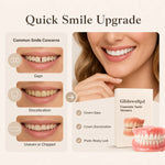 Denture Set Full Upper & Lower Flexible Suction Fit