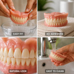 Denture Set Heat-Forming At-Home Fit No Adhesive