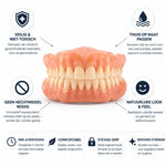 Denture Set Heat-Moldable Warm-Water Adjustable