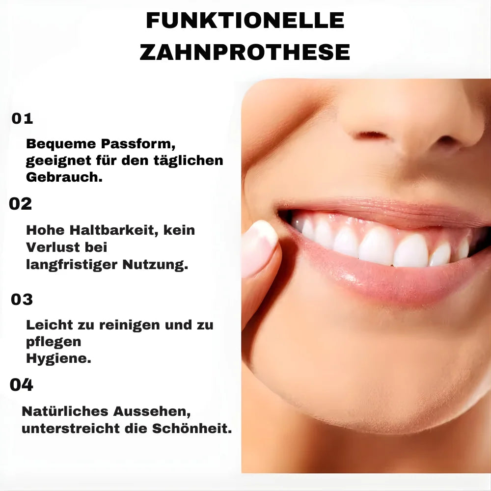 Denture Set Moldable Resin Upper & Lower