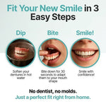 Denture Set Moldable Upper & Lower At-Home Fitting Kit