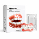 Denture Set Natural-Looking Boil-and-Bite Upper & Lower