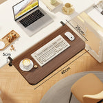 Desk Extension Shelf Adjustable Clamp-On Foldable Space-Saving Surface