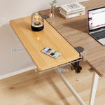 Desk Extension Shelf Adjustable Clamp-On Foldable Space-Saving Surface