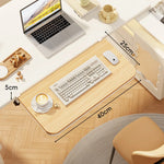 Desk Extension Shelf Adjustable Clamp-On Foldable Space-Saving Surface