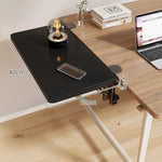 Desk Extension Shelf Adjustable Clamp-On Foldable Space-Saving Surface