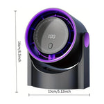 Desk Fan USB-Powered Adjustable Airflow Oscillation