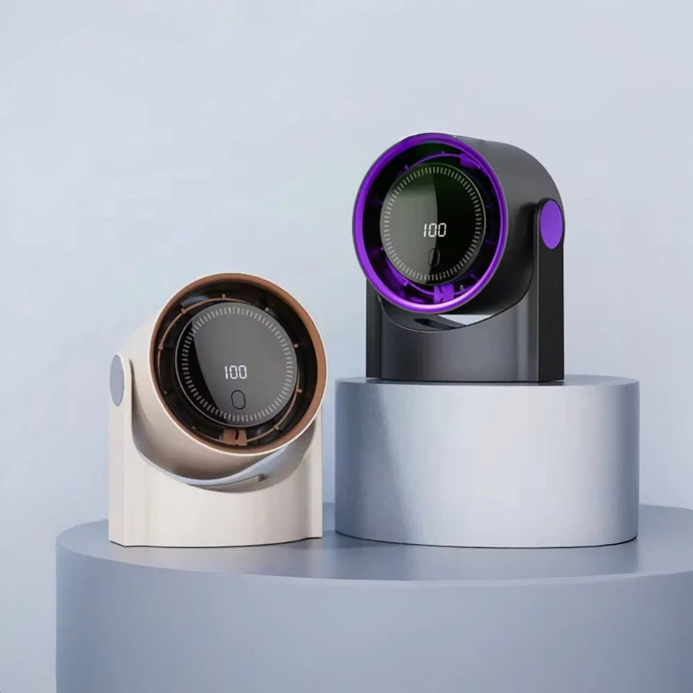 Desk Fan USB-Powered Adjustable Airflow Oscillation