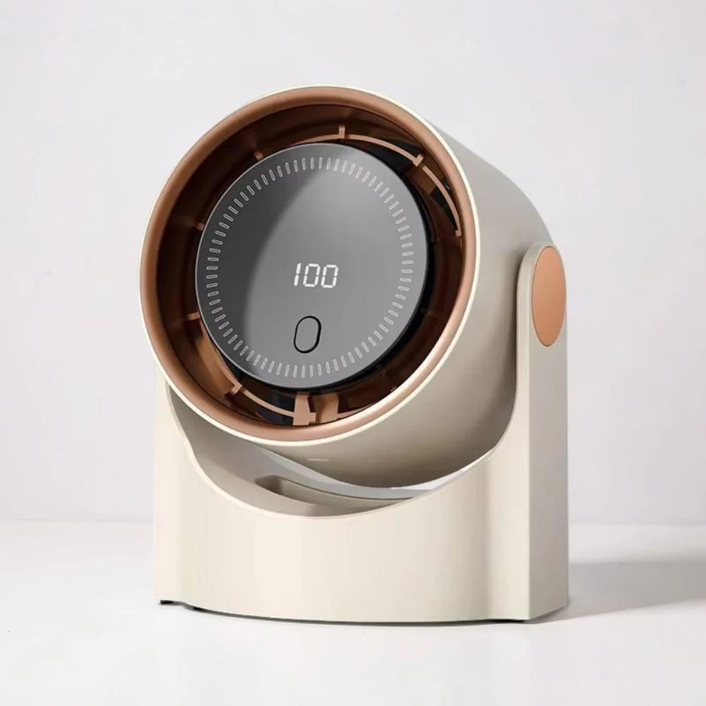 Desk Fan USB-Powered Adjustable Airflow Oscillation