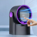 Desk Fan USB-Powered Adjustable Airflow Oscillation
