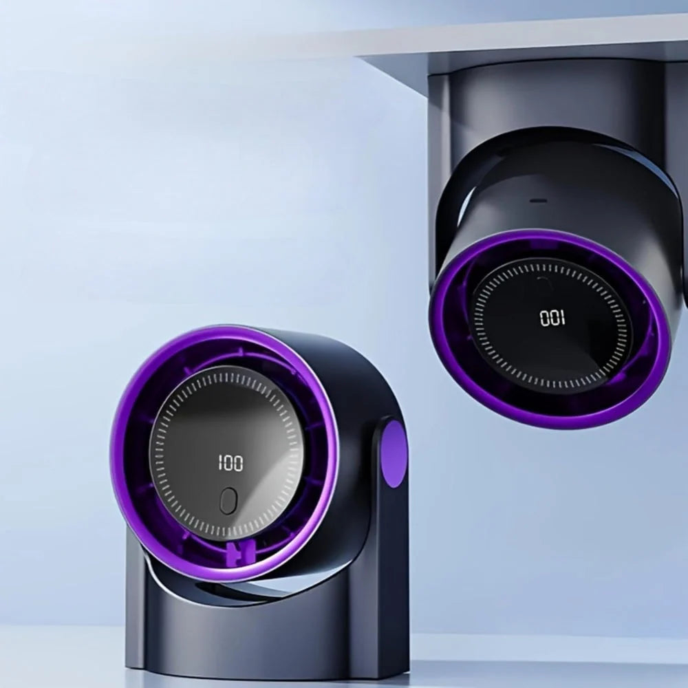 Desk Fan USB-Powered Adjustable Airflow Oscillation