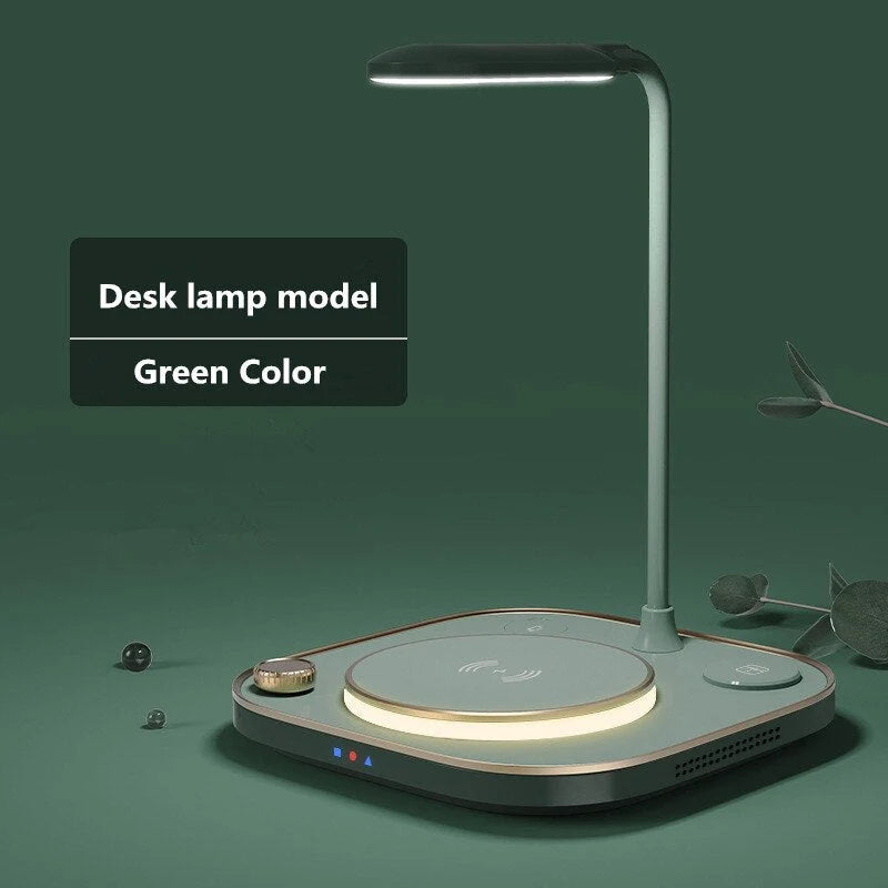 Desk Lamp Adjustable LED With 15W Wireless Charging