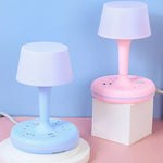 Desk Lamp Built-In Power Strip & Phone Holder