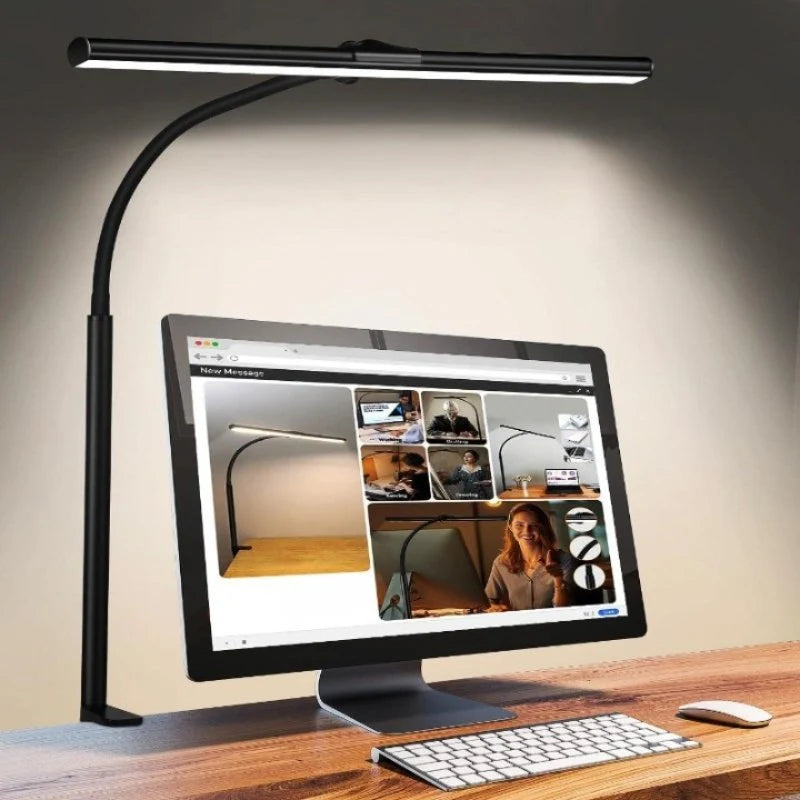 Desk Lamp Flexible Gooseneck 3 Brightness Levels USB-Powered LED