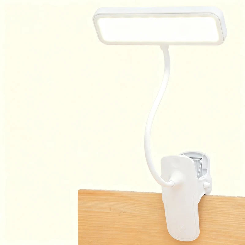Desk Lamp LED Clamp-On Dimmable Flicker-Free