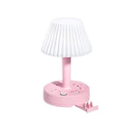 Desk Lamp LED With Phone Holder & Three Power Sockets