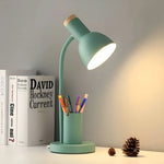 Desk Lamp Three-Color Lighting Built-In Pen Holder