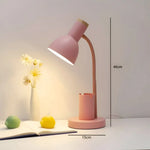 Desk Lamp Three-Color Lighting Built-In Pen Holder