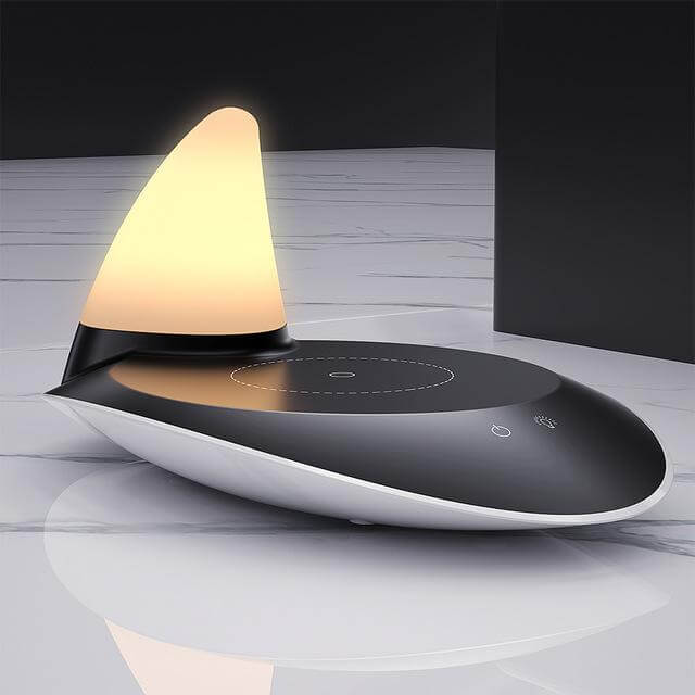Desk Lamp Wireless Charging Color Light Settings