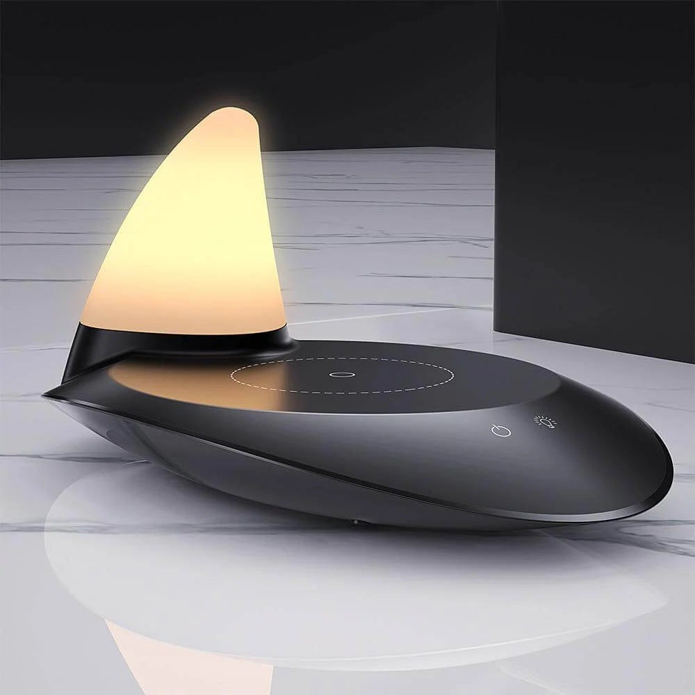 Desk Lamp Wireless Charging Color Light Settings