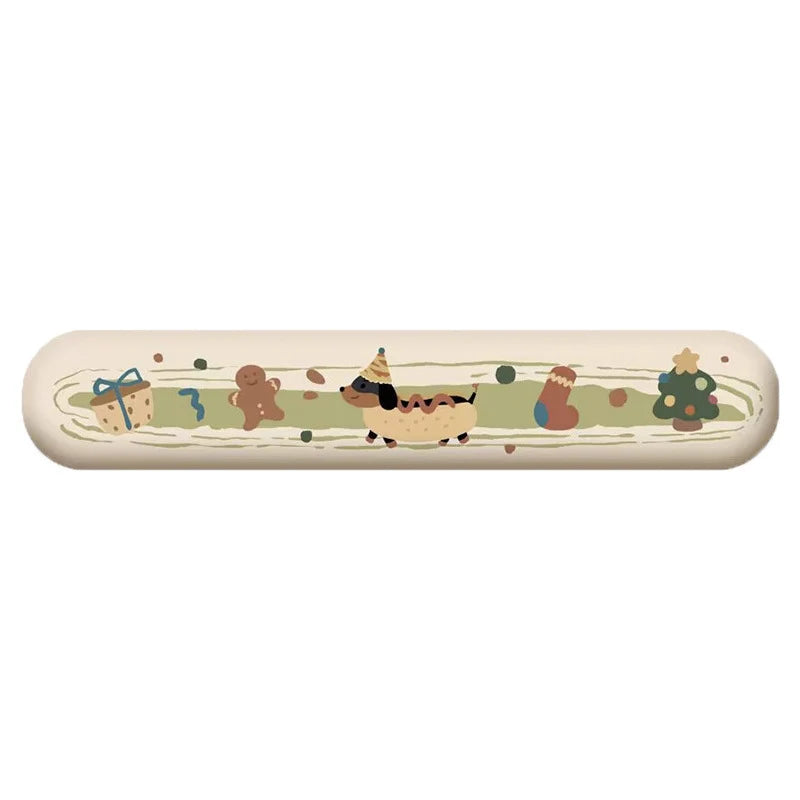 Desk Mat Dachshund Print Non-Slip Soft Wrist Rest