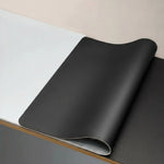 Desk Mat Smooth PU Leather Non-Slip Water-Repellent Surface