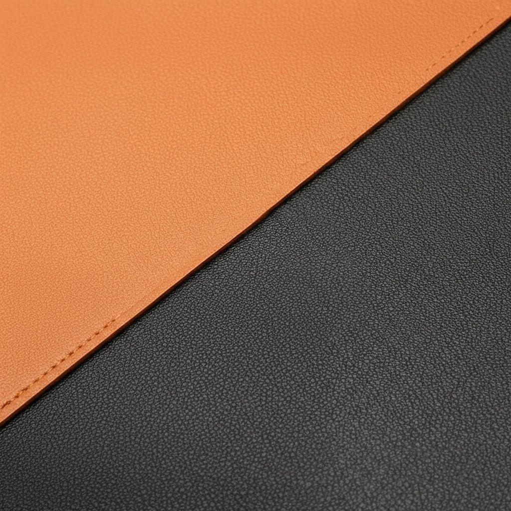 Desk Mat Smooth PU Leather Non-Slip Water-Repellent Surface
