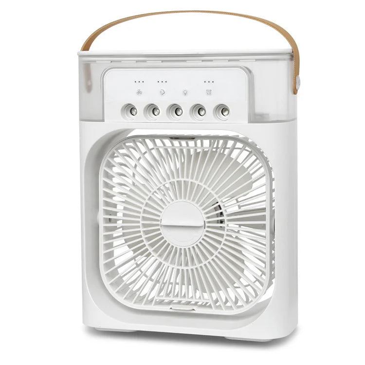 Desk Misting Fan Humidifier USB-C Powered Quiet Operation