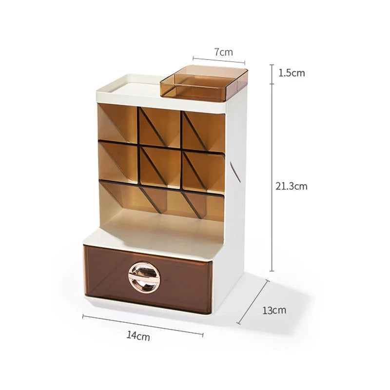 Desk Organizer 9 Compartments With Drawer