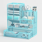 Desk Organizer Metal Multi-Compartment Compact Design
