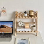 Desk Organizer Two-Tier Adjustable Height 2 Shelves