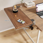 Desk Side Shelf Clamp-On Foldable Space-Saving