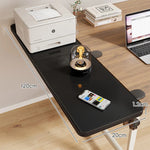 Desk Side Shelf Clamp-On Foldable Space-Saving
