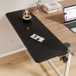 Desk Side Shelf Clamp-On Foldable Space-Saving