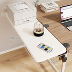 Desk Side Shelf Clamp-On Foldable Space-Saving