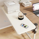 Desk Side Shelf Clamp-On Foldable Space-Saving
