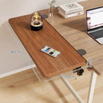 Desk Side Shelf Clamp-On Foldable Space-Saving